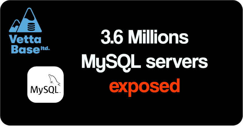 3.6 millions MySQL servers accessible from the web. Hints to keep yours secure