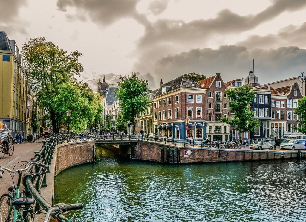 An Amsterdam canal