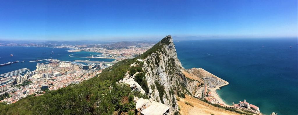 Gibraltar from above