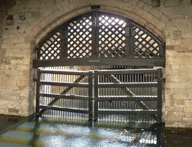 Traitors Gate, in the Tower of London