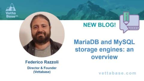 MariaDB and MySQL storage engines: an overview