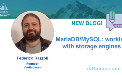 MariaDB/MySQL: working with storage engines