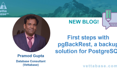 First steps with pgBackRest, a backup solution for PostgreSQL
