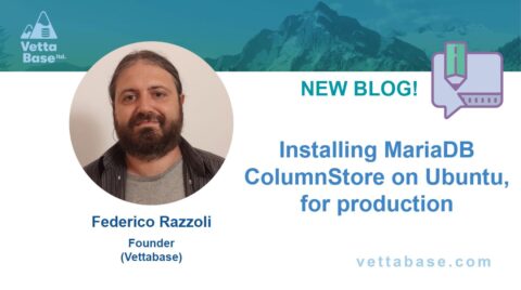 Installing MariaDB ColumnStore on Ubuntu, for production