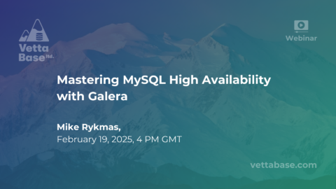 Mastering MySQL High Availability with Galera