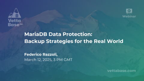 MariaDB Data Protection: Backup Strategies for the Real World