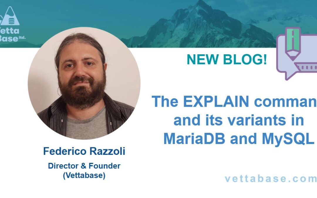 The EXPLAIN command and its variants in MariaDB and MySQL