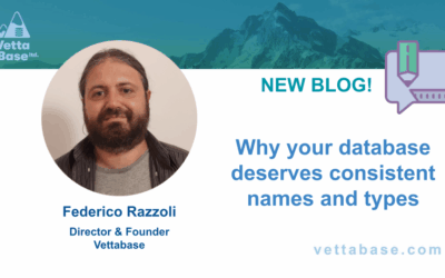 Why Your Database Deserves Consistent Names and Types