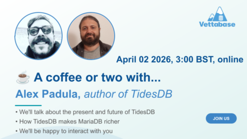 A coffee with… Alex Padula, creator of TidesDB
